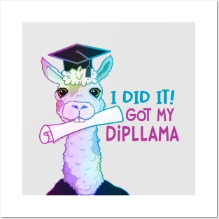 I Did It! I Got My Dipllama Posters and Art